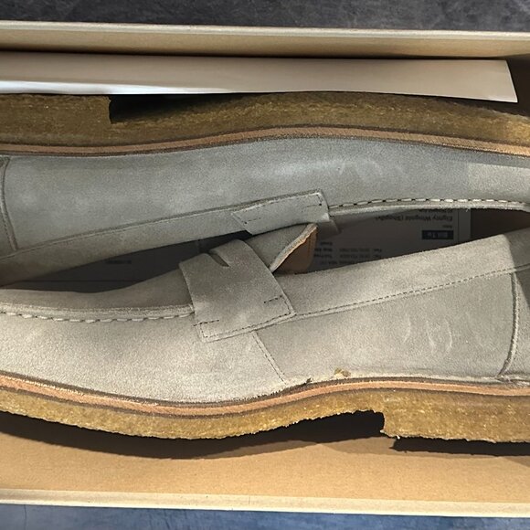 Men's Astorflex Mokaflex Suede LoafersAntilope Gray 182Size 45